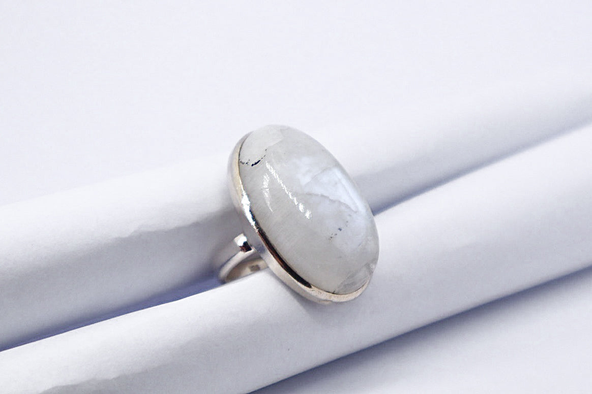 Moonstone Sterling Silver Ring