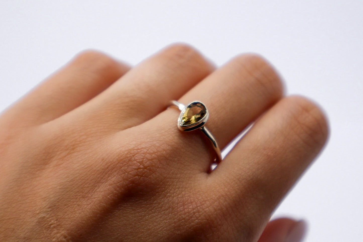 Imperial topaz Sterling Silver Ring