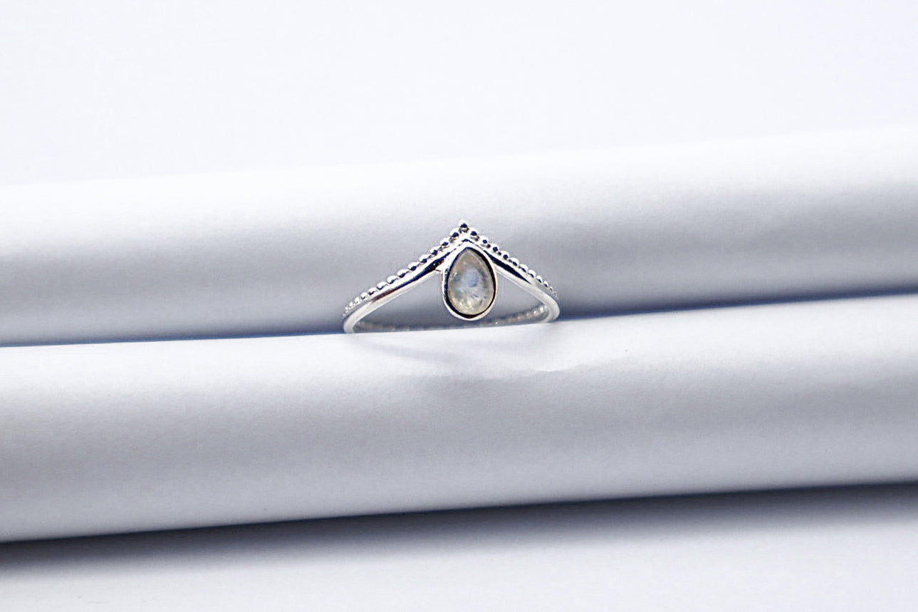 Moonstone Sterling Silver Ring