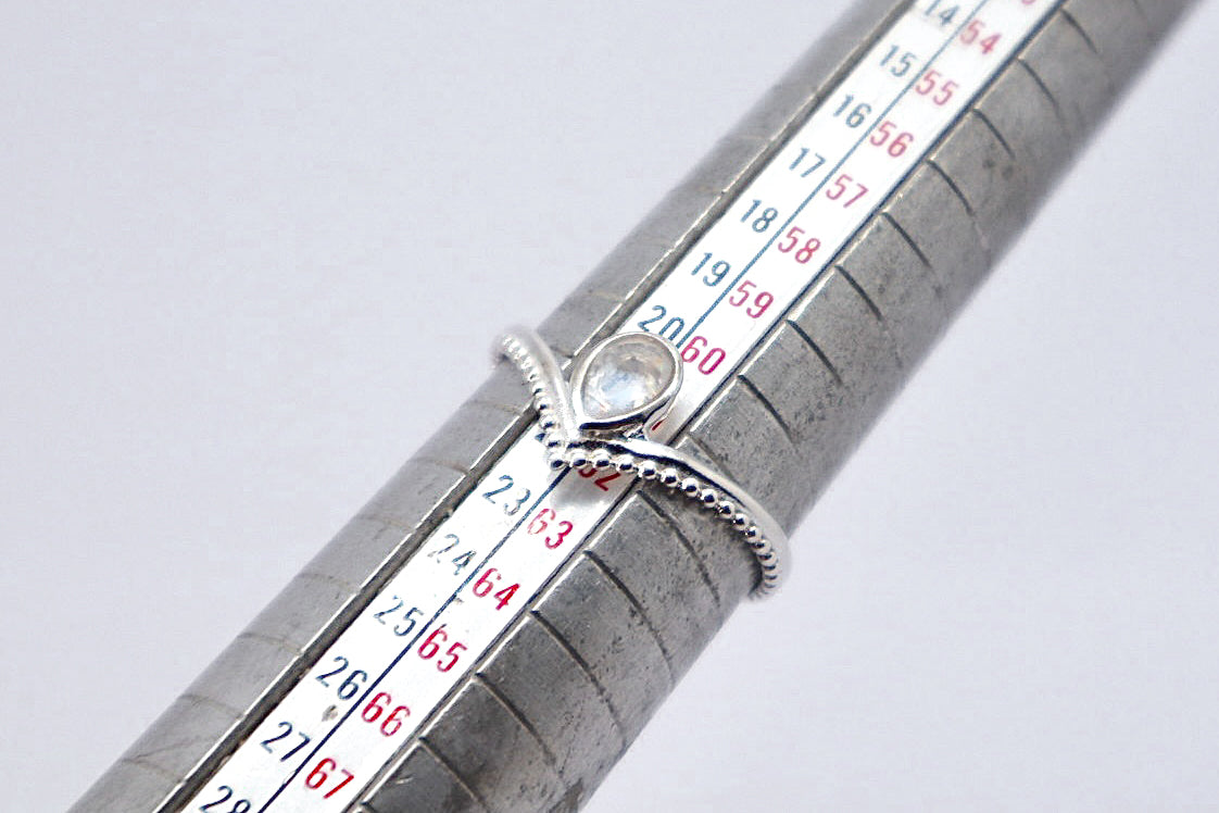 Moonstone Sterling Silver Ring