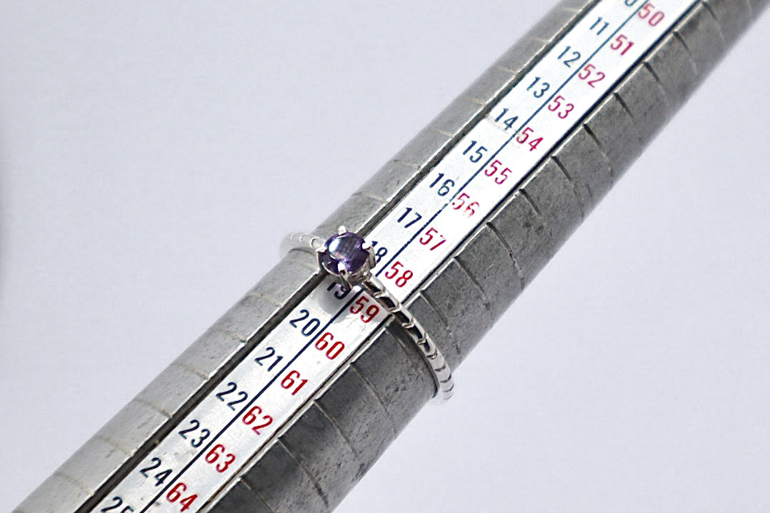 Amethyst Sterling Silver Ring