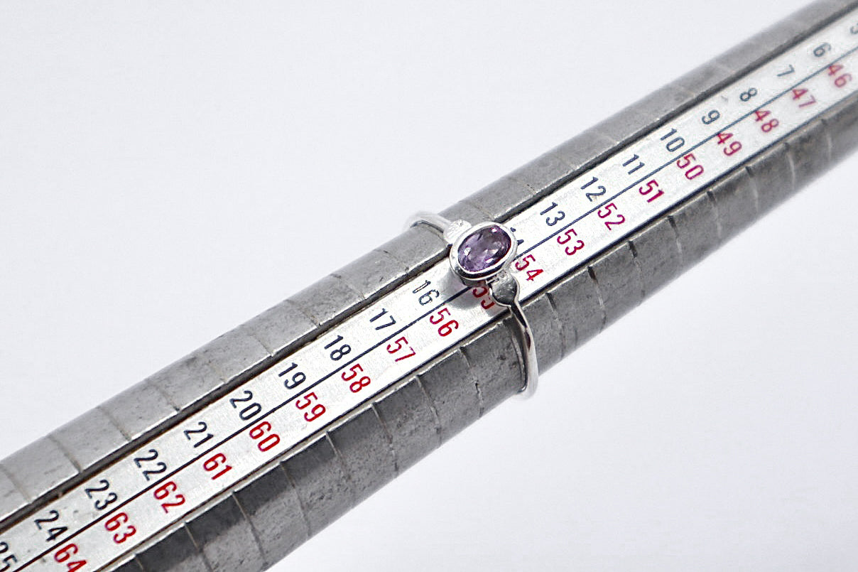 Amethyst Sterling Silver Ring
