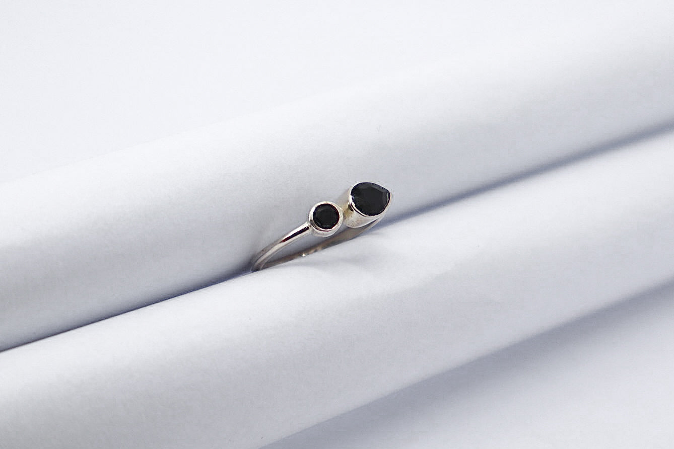 Black Onyx Sterling Silver Ring