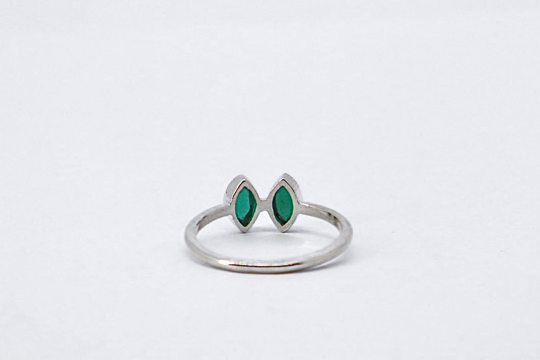 Green Aventurine Sterling Silver Ring