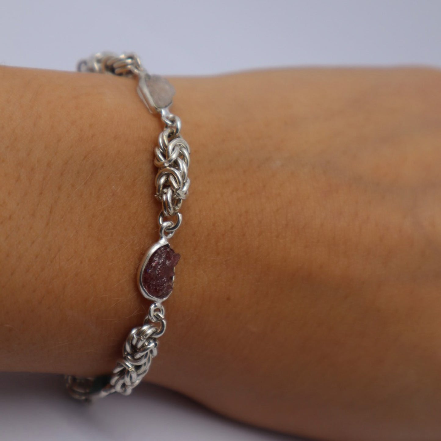 Multicoloured Byzantine Chainmail Bracelet