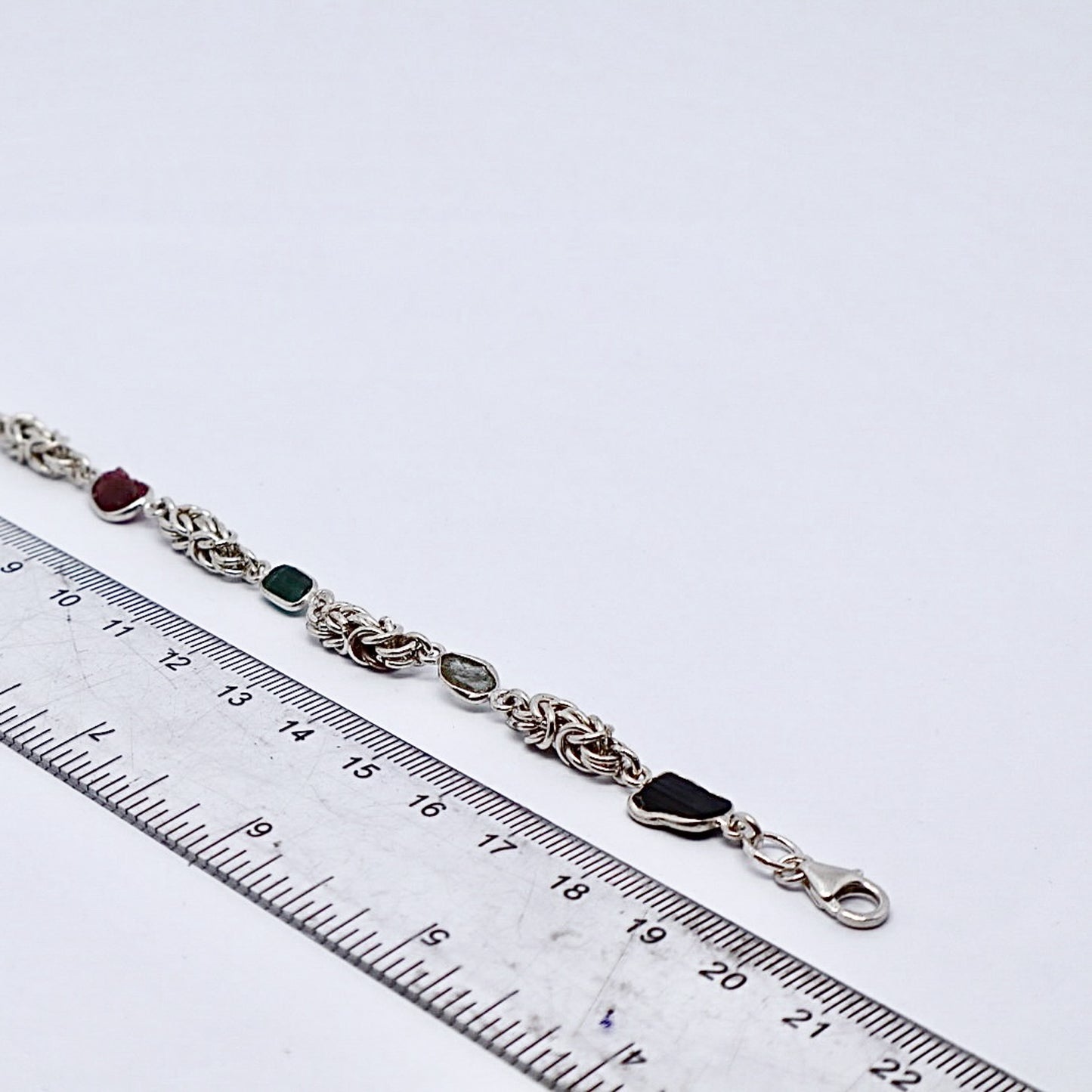 Multicoloured Byzantine Chainmail Bracelet