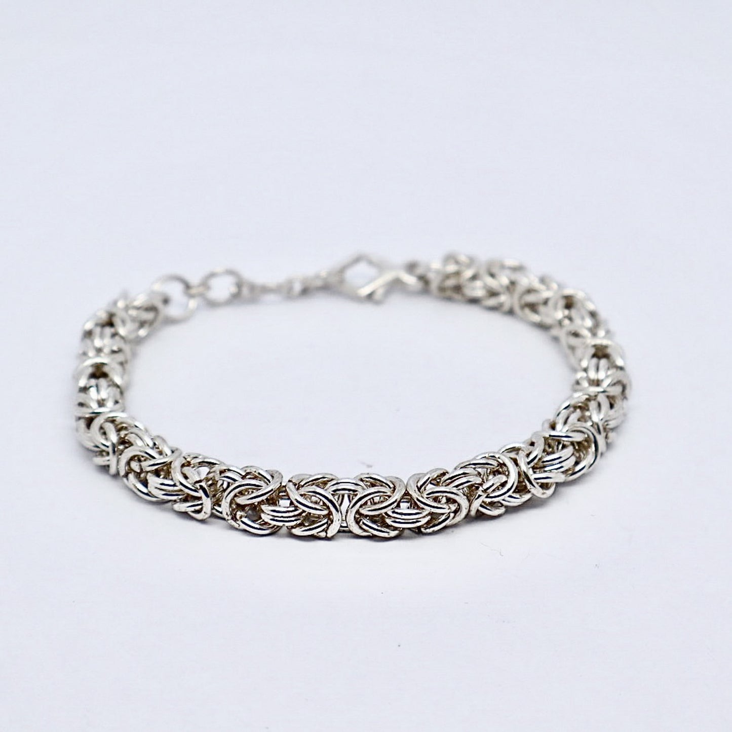 Full Thick Byzantine Chainmail Bracelet