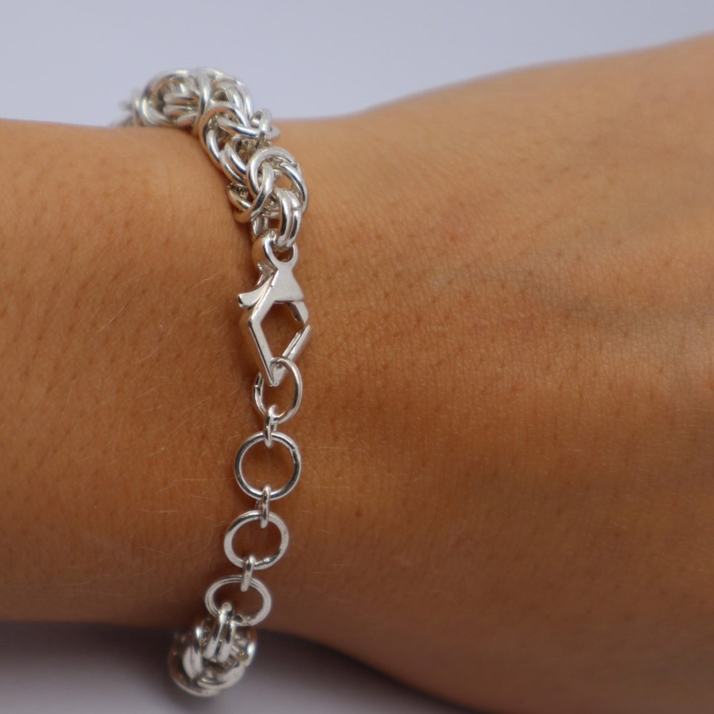 Full Thick Byzantine Chainmail Bracelet