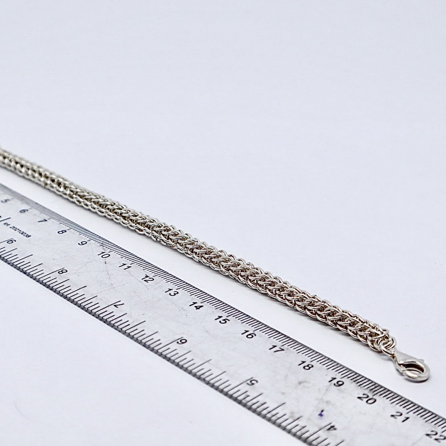 Persian Chainmail Silver Bracelet