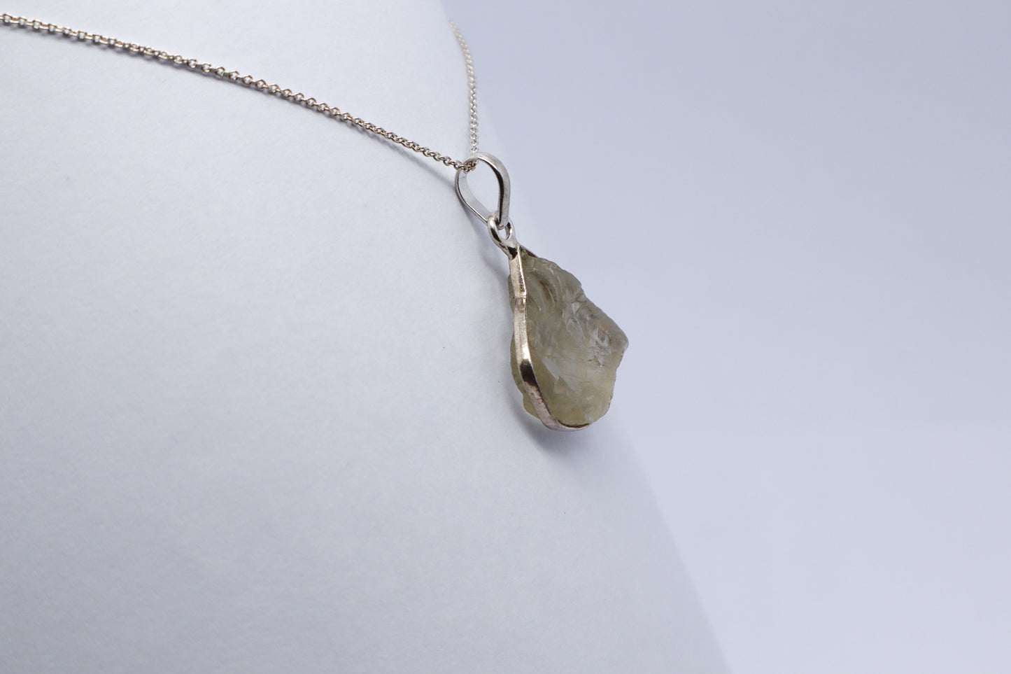 Imperial Topaz Silver Necklace