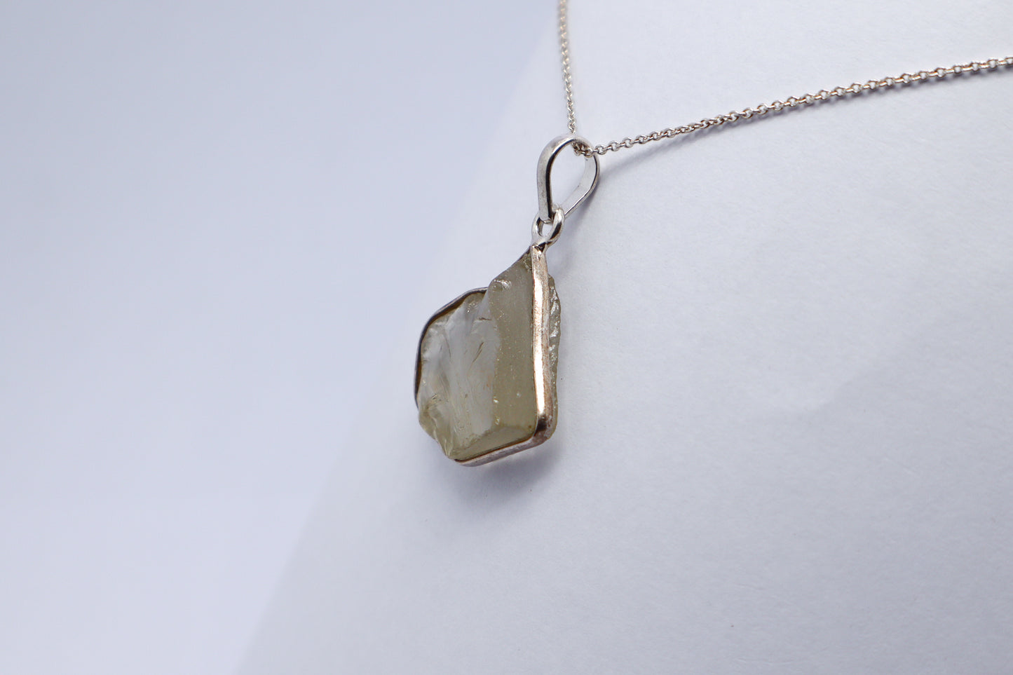 Imperial Topaz Silver Necklace