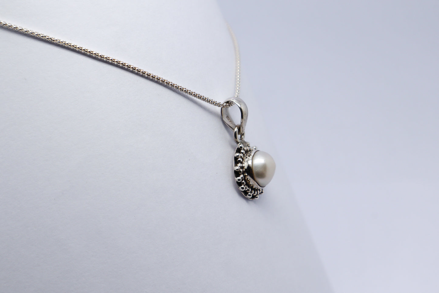 Perle Silver Necklace