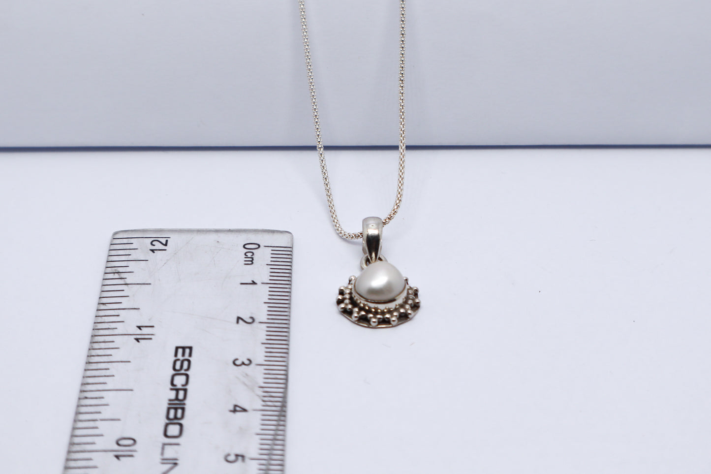 Perle Silver Necklace