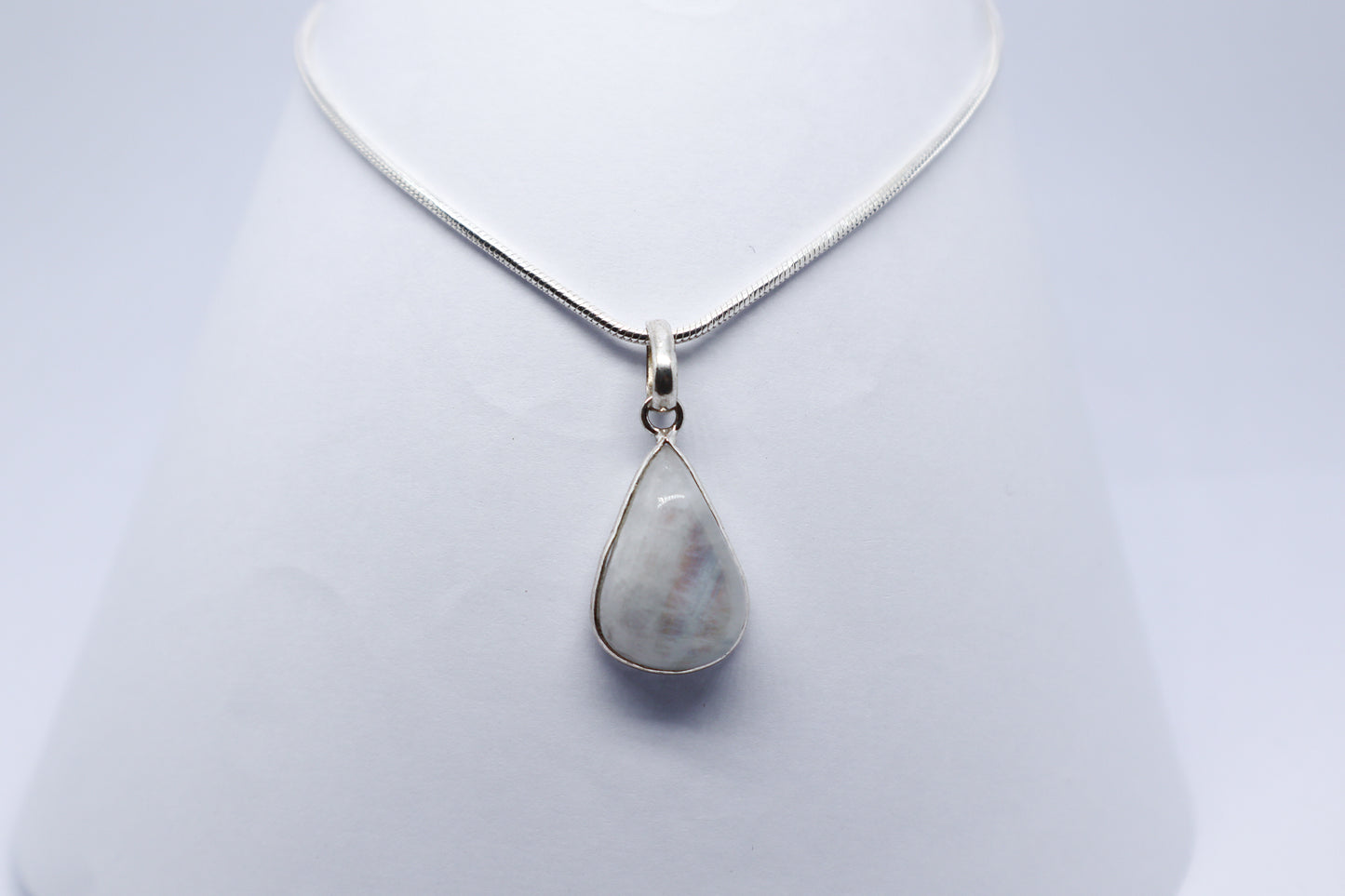 Moonstone Sterling Silver Necklace