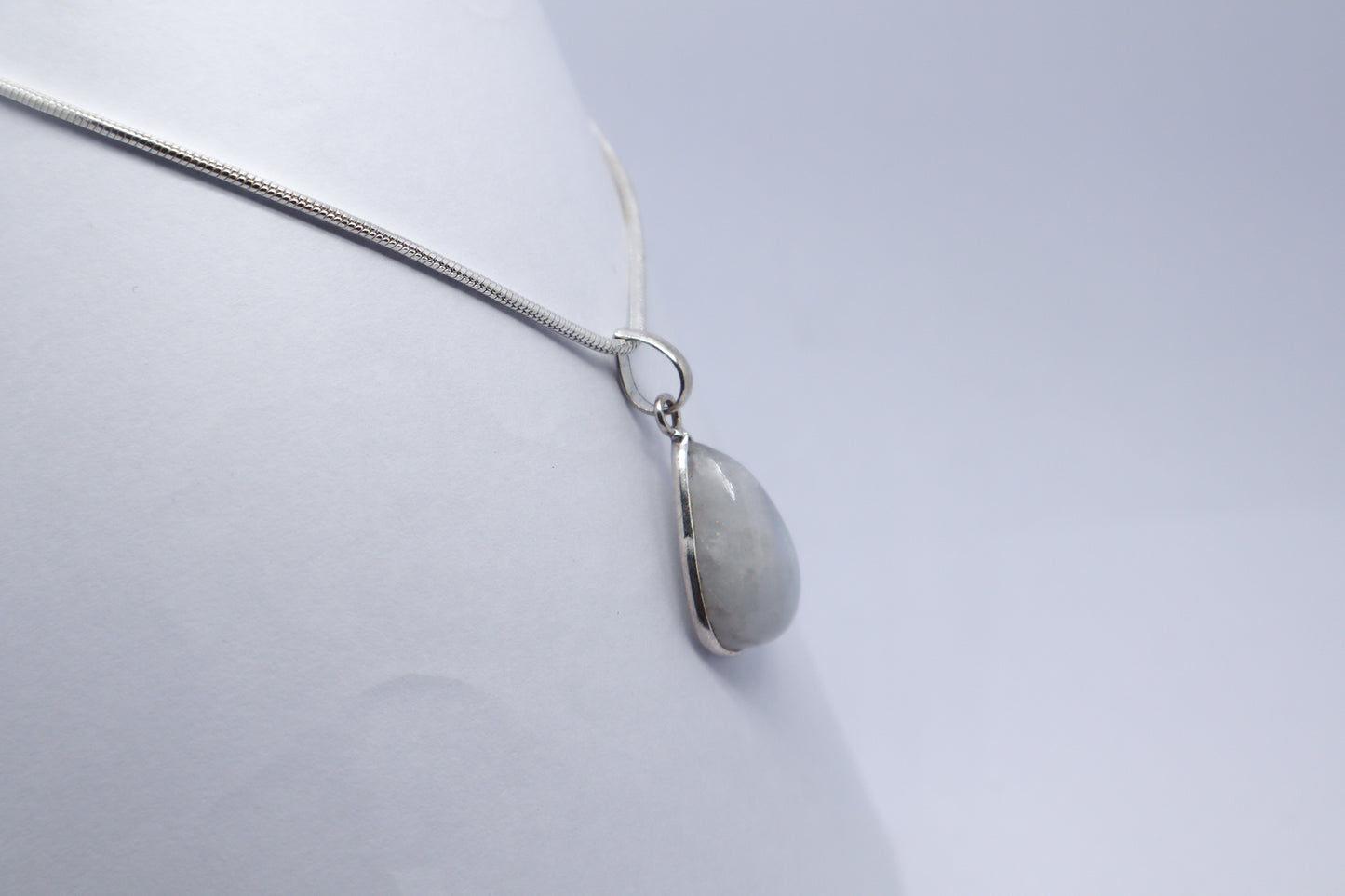 Moonstone Sterling Silver Necklace