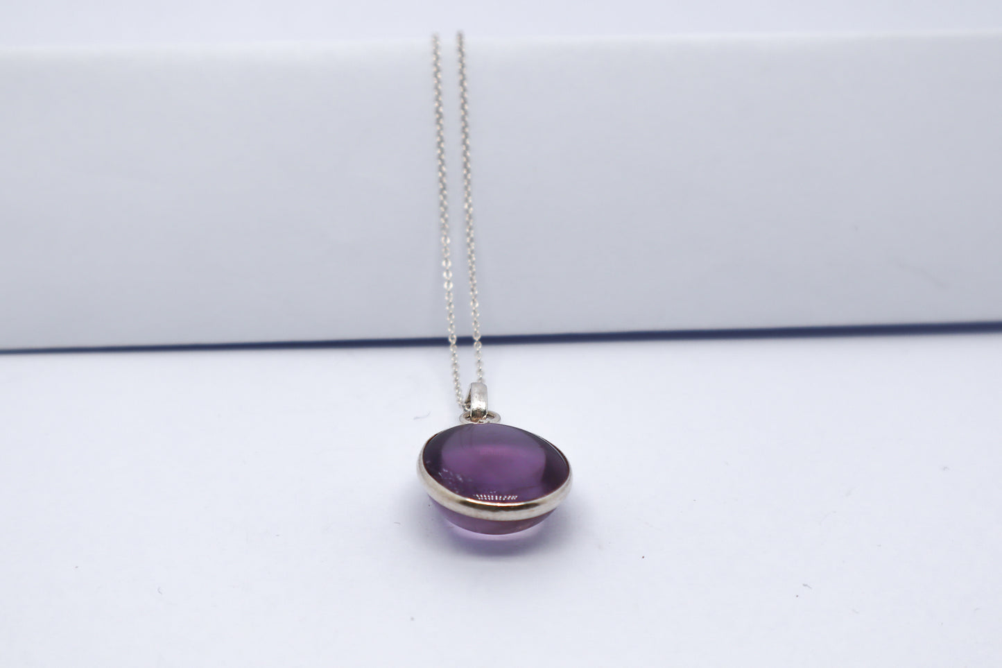 Amethyst Sterling Silver Necklace