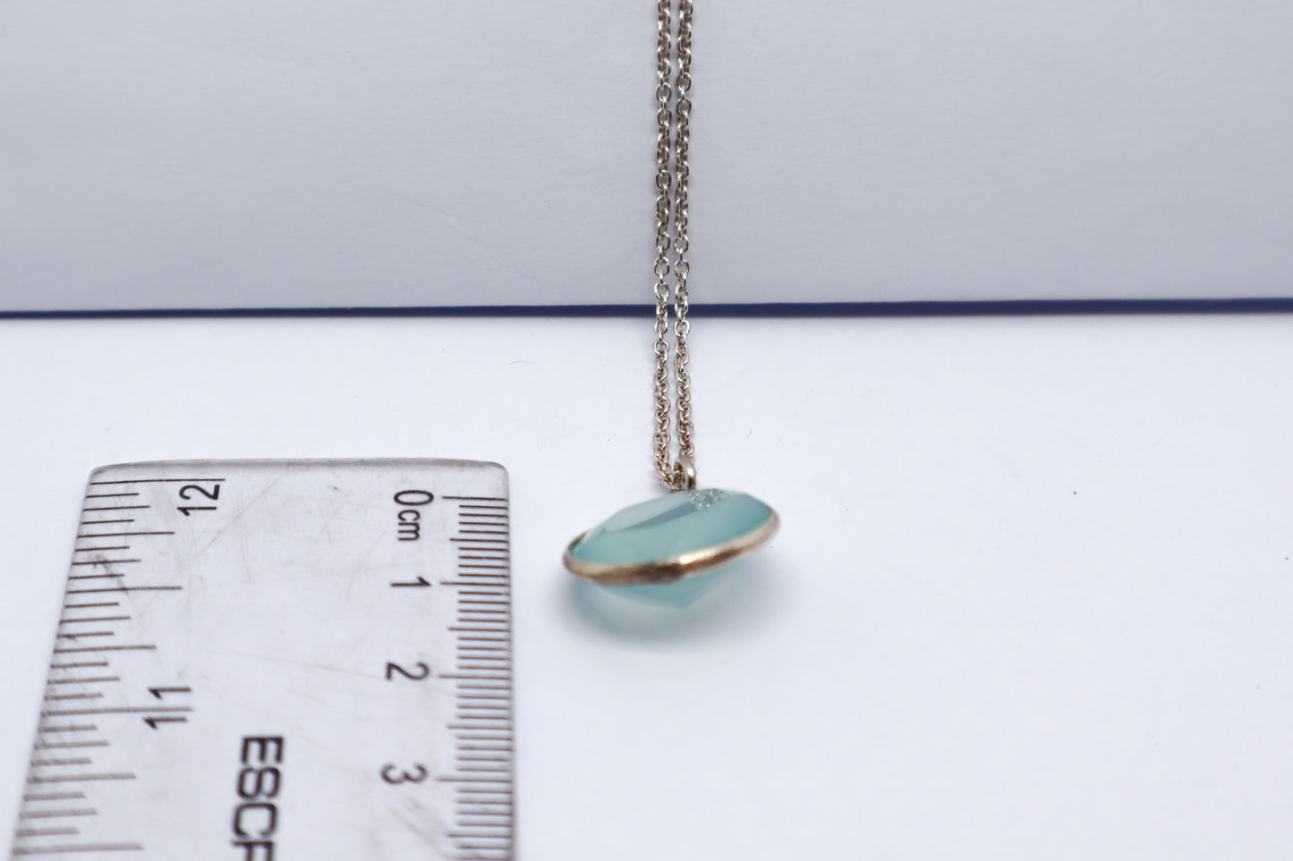 Chalcedony Sterling Silver Necklace