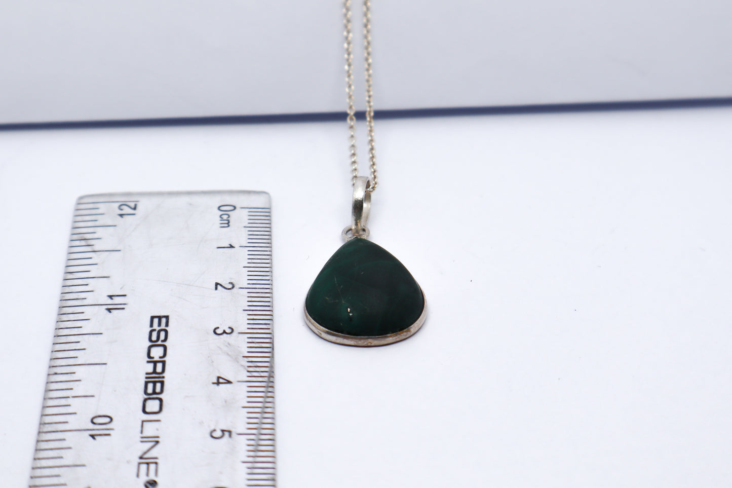 Malachit Sterling Silver Necklace