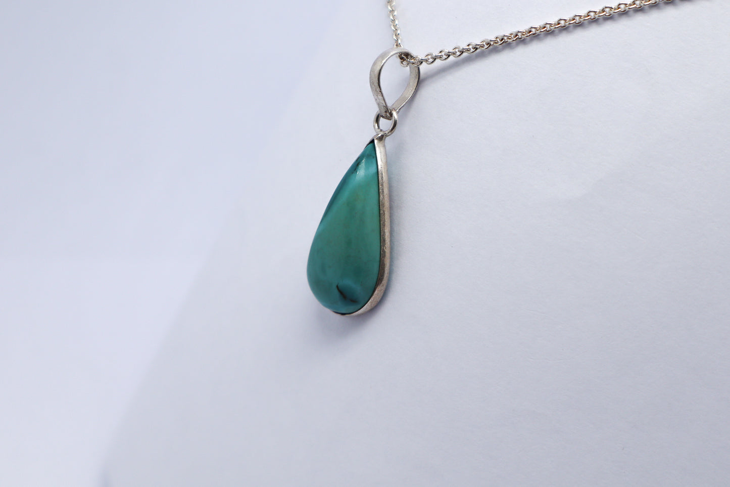 Turquoise Sterling Silver Necklace