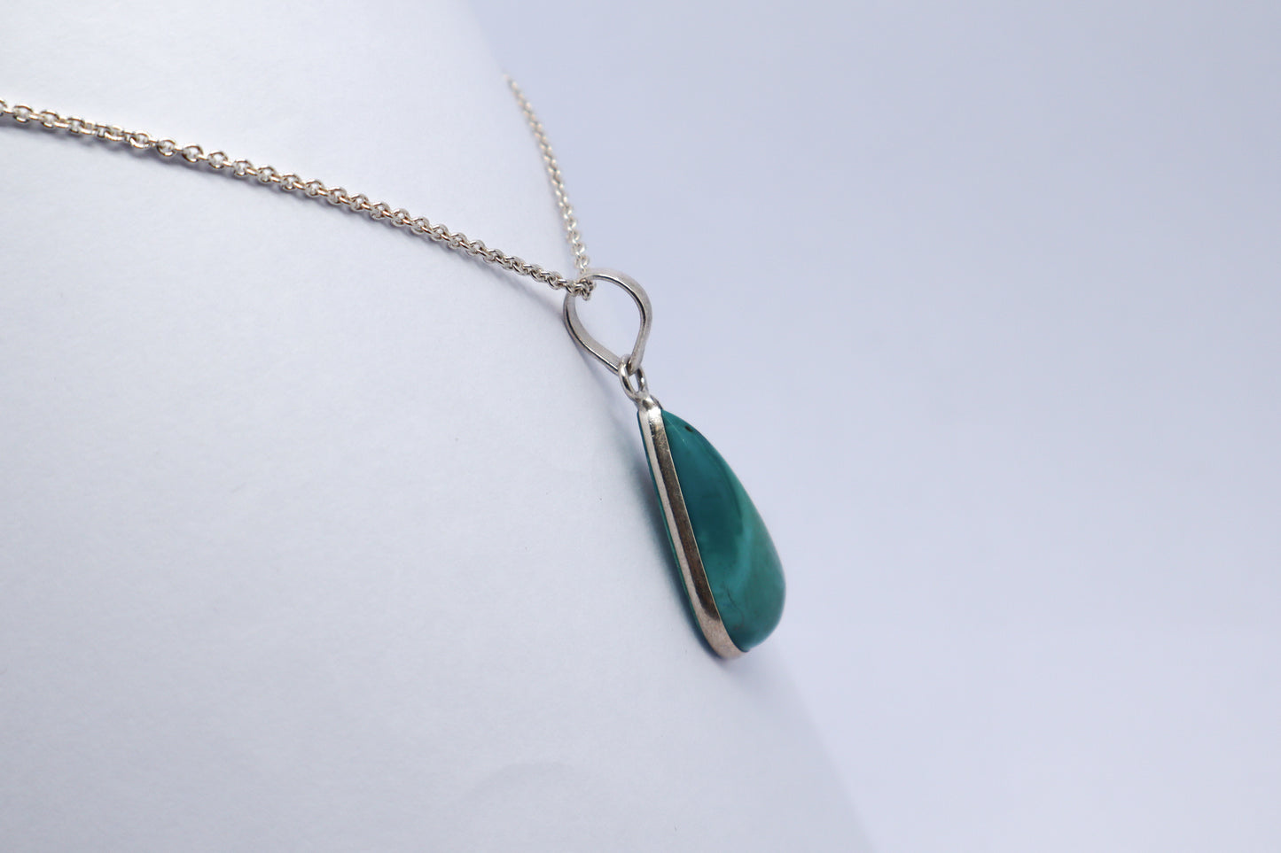 Turquoise Sterling Silver Necklace
