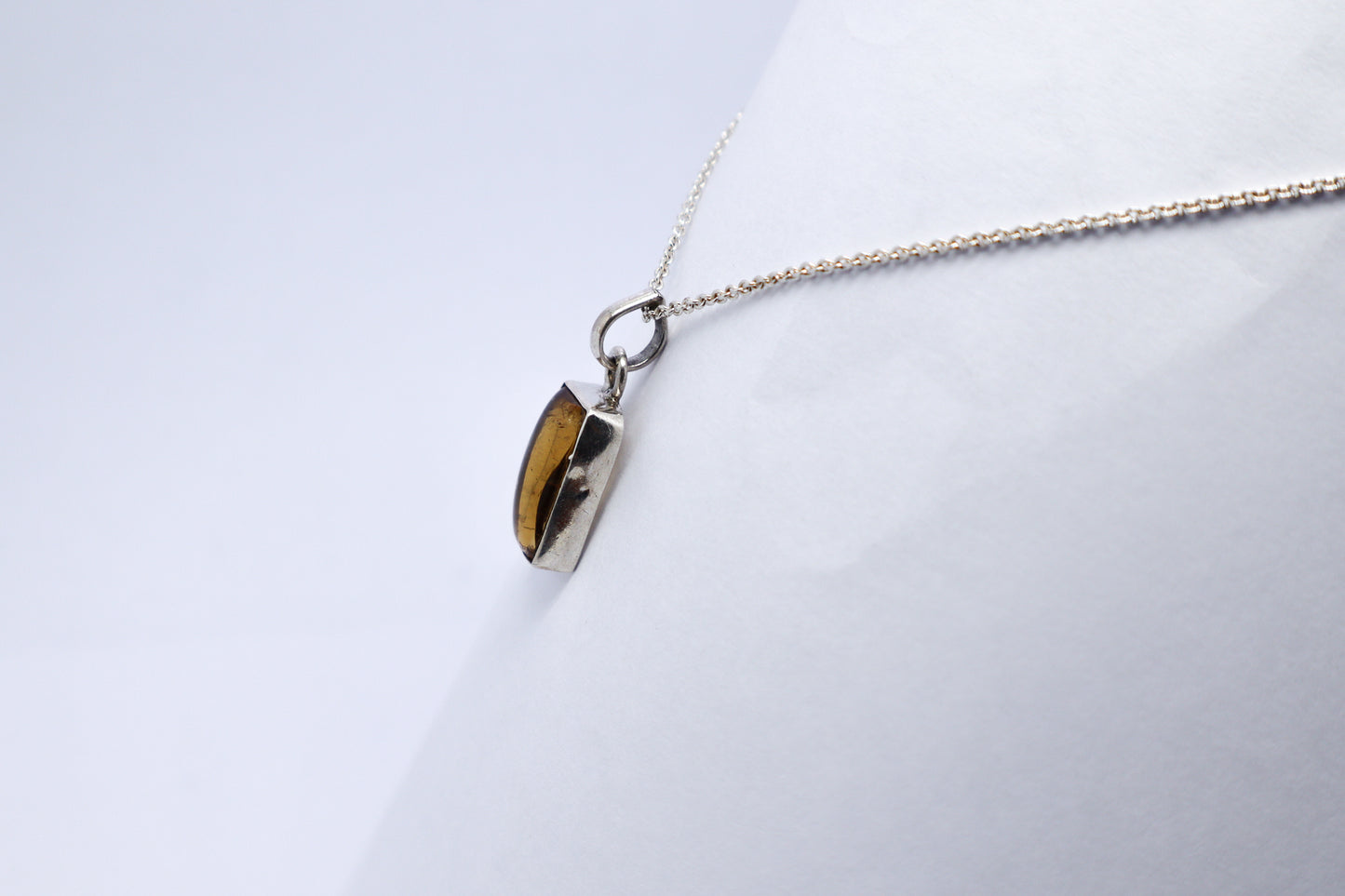 Imperial Topaz Sterling Silver Necklace
