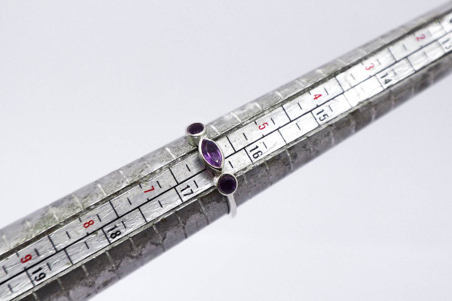 Amethyst Solid Sterling Silver Ring