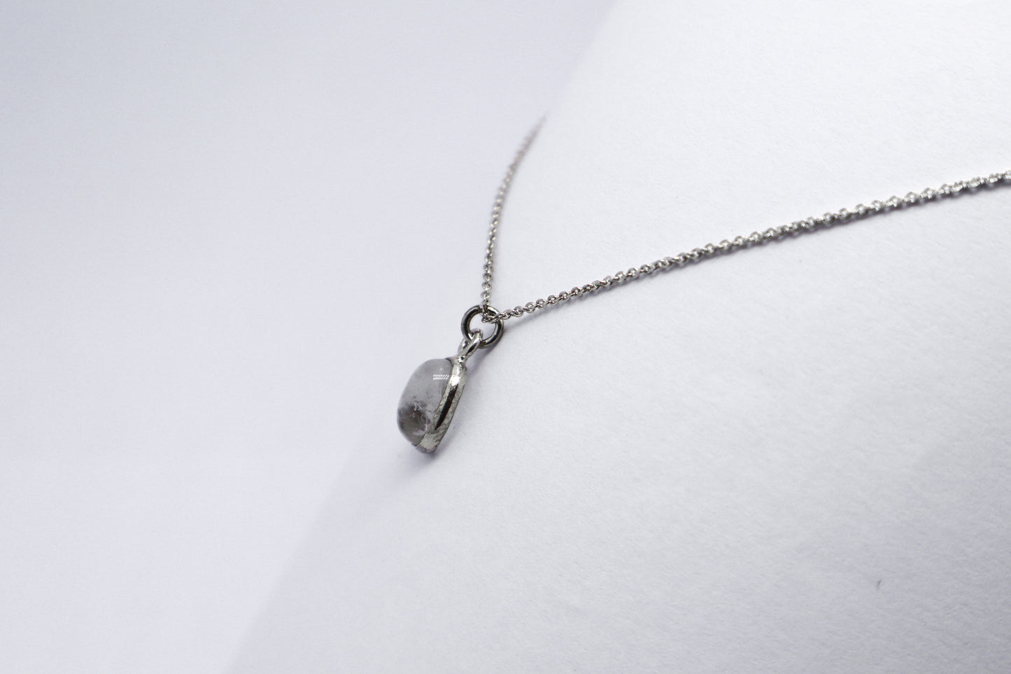 Moonstone Silver Necklace