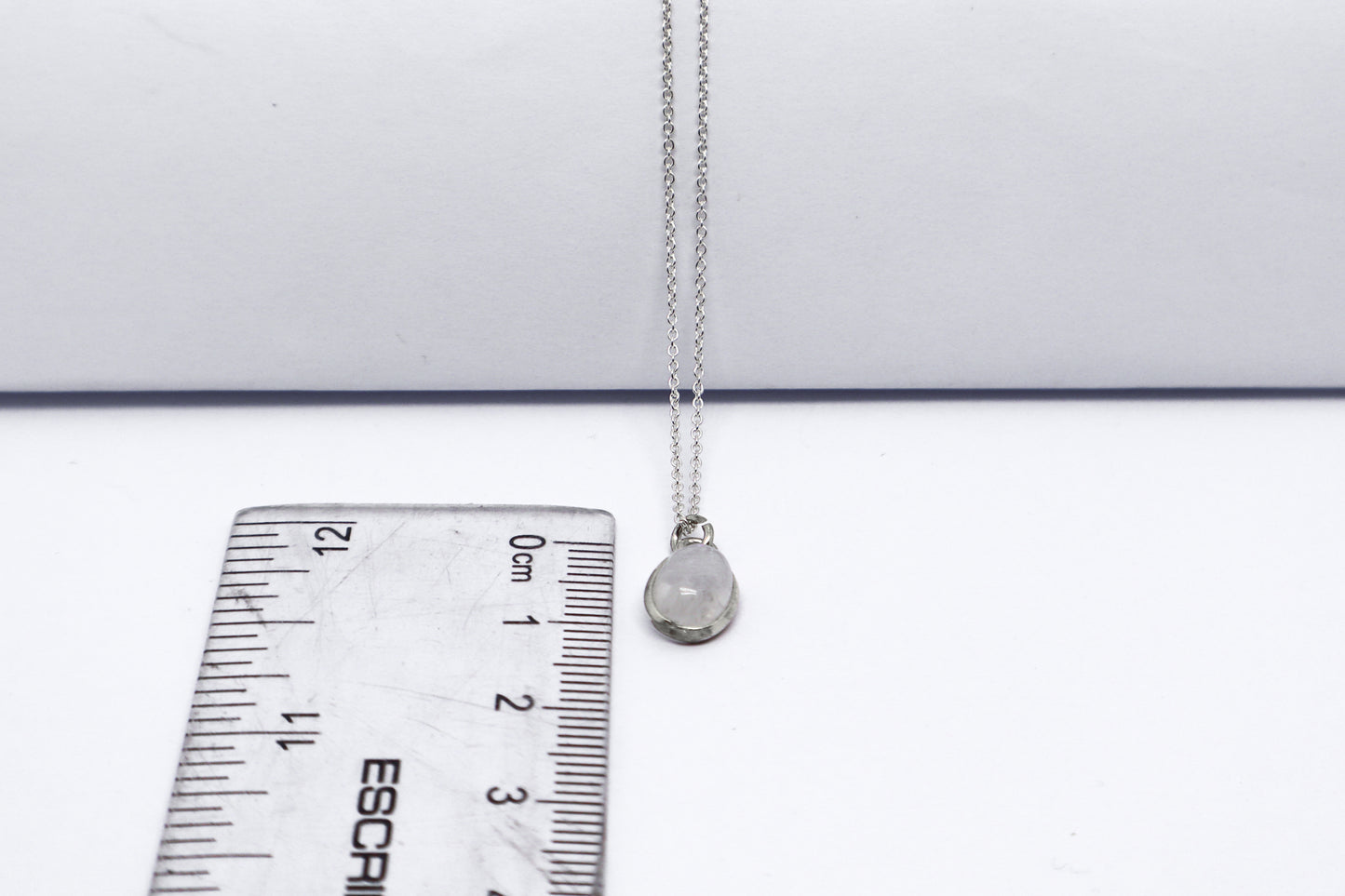 Moonstone Silver Necklace