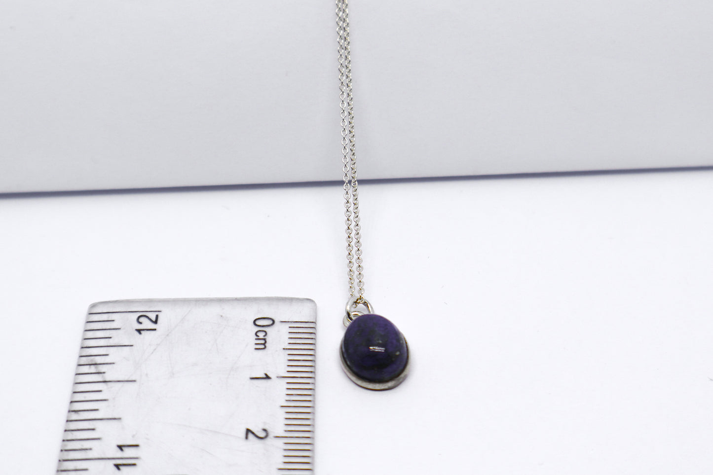 Lapis Lazuli Silver Necklace