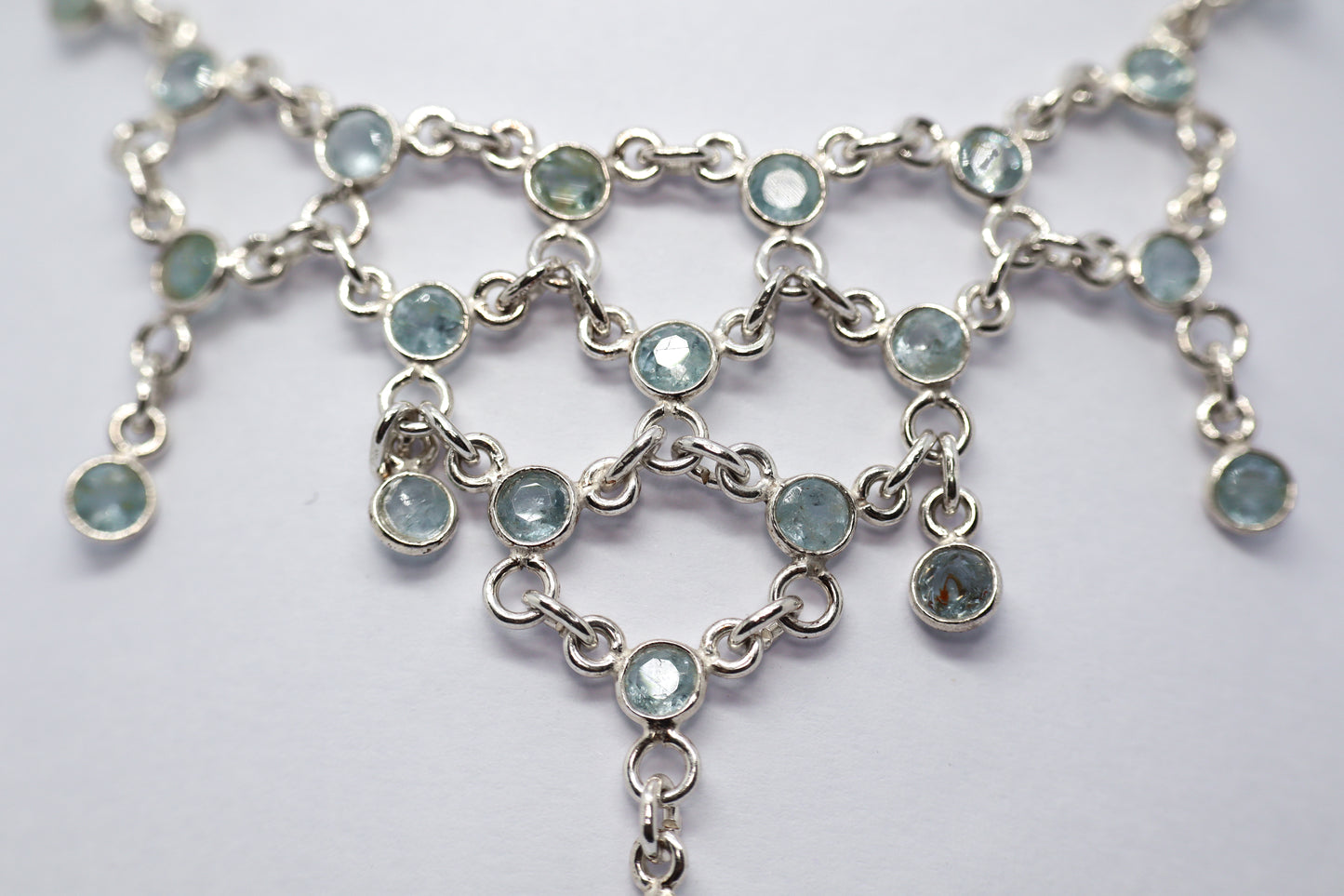 Topaz Sterling Silver Necklace