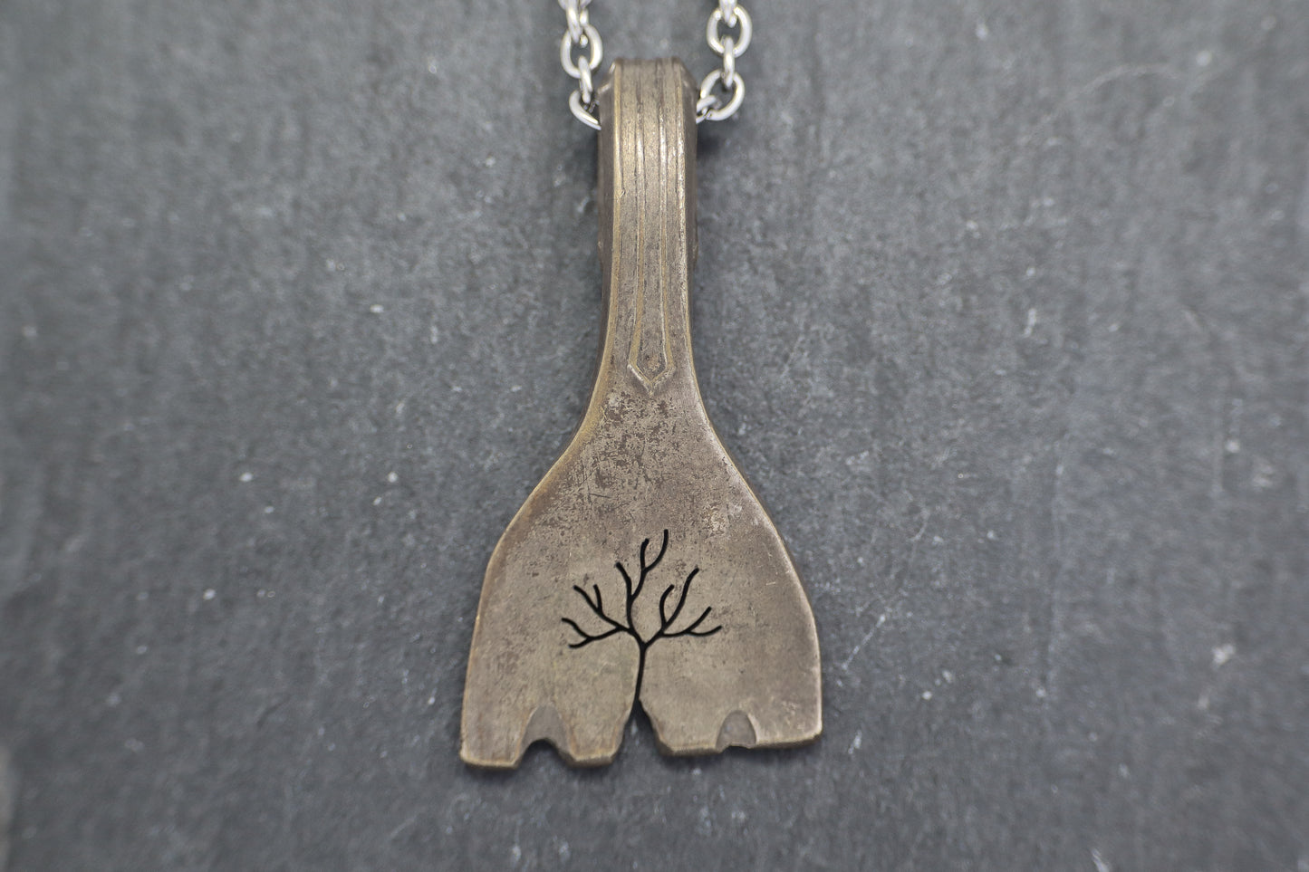 Fork Necklace Recycled