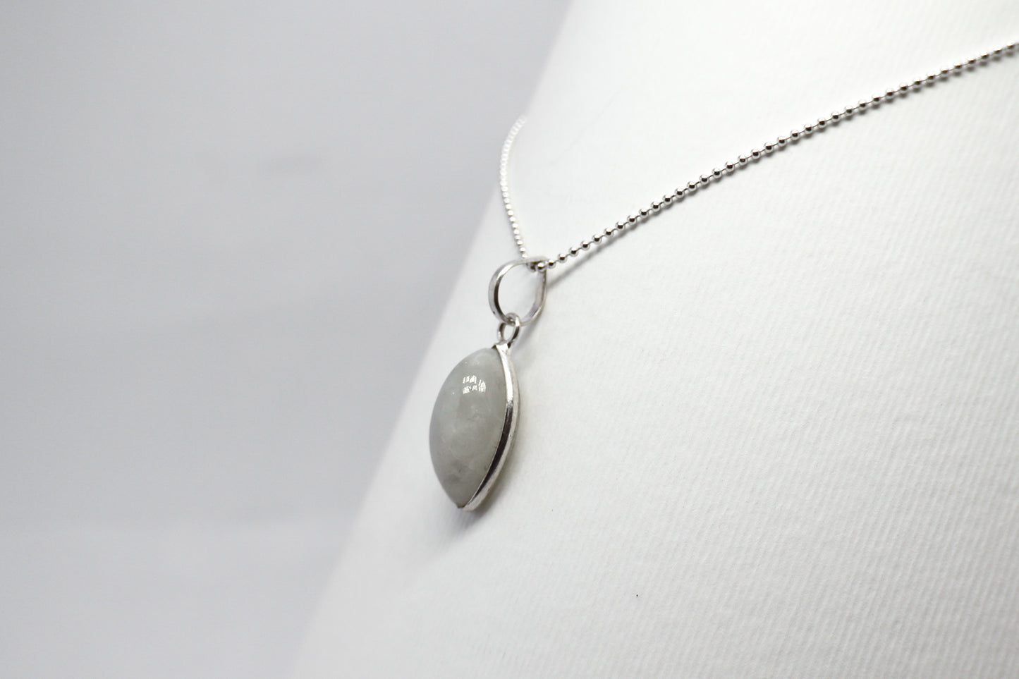 Moonstone Silver Necklace
