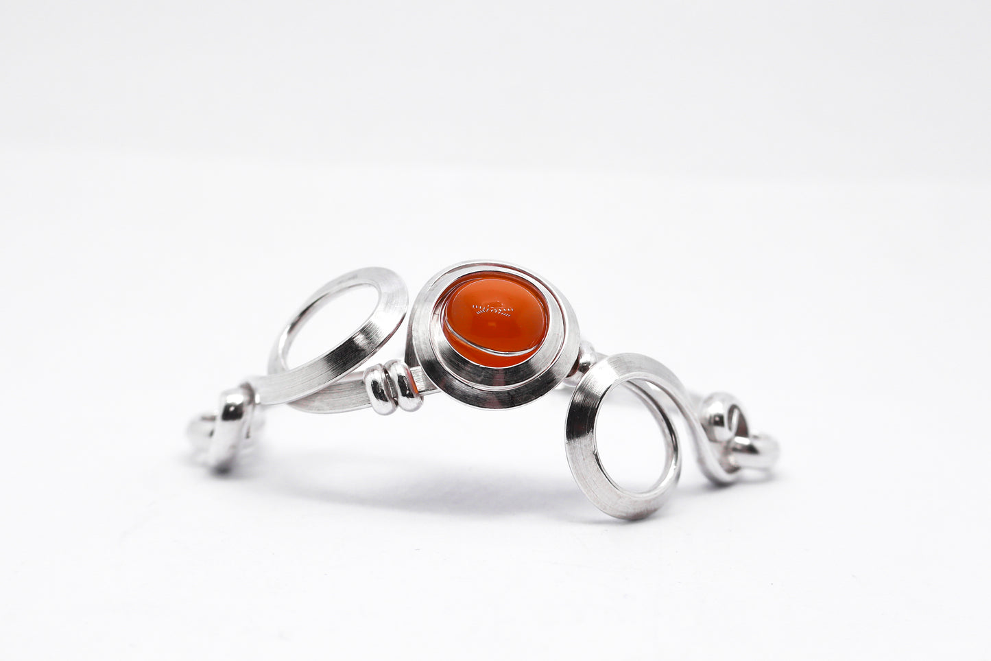 Gala Cornelian Sterling Silver Bracelet