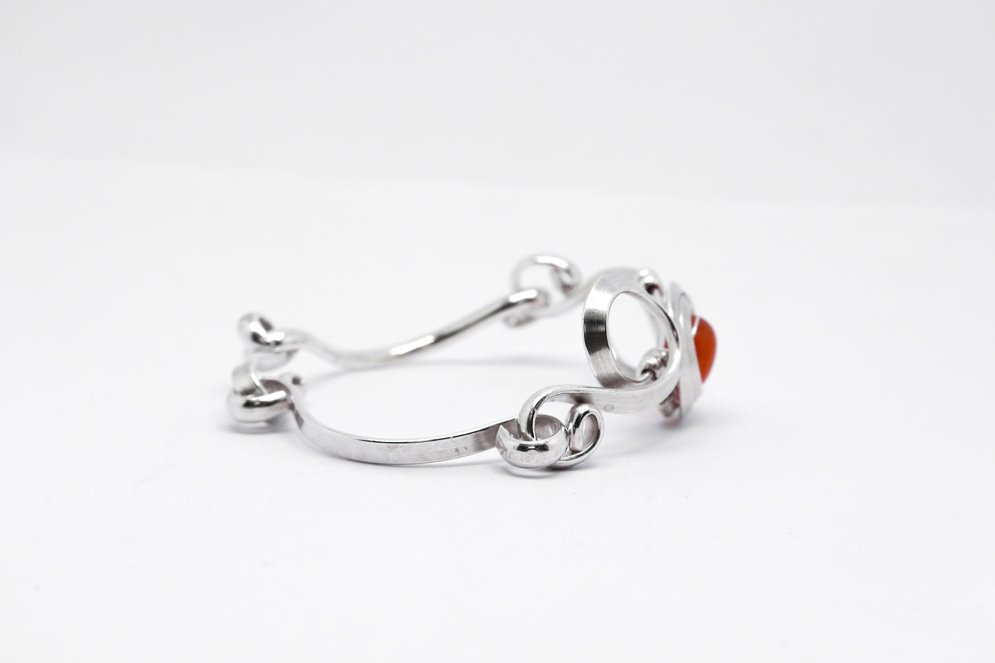 Gala Cornelian Sterling Silver Bracelet