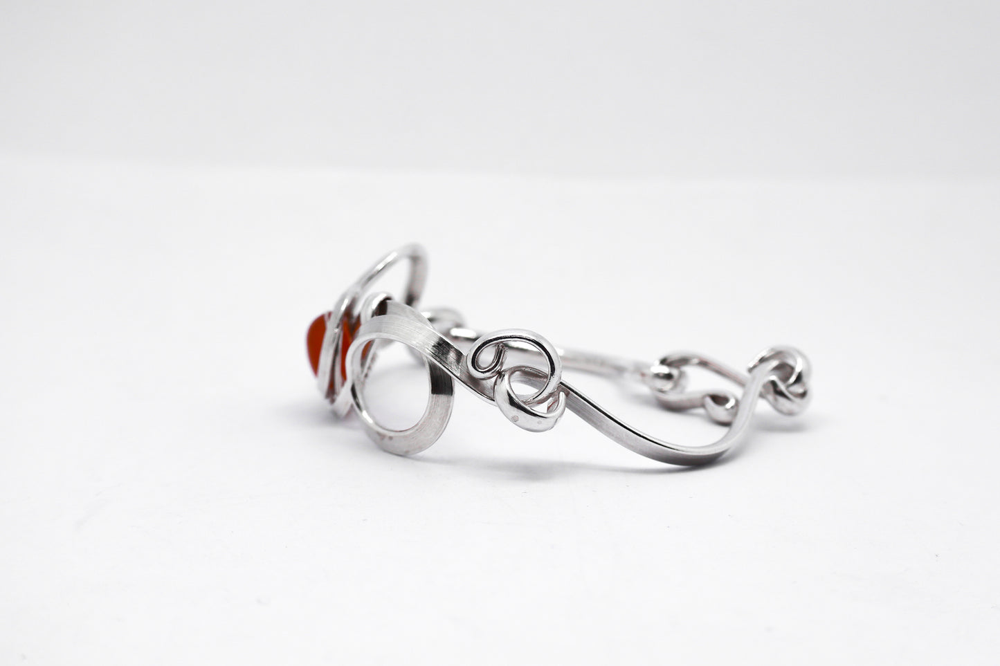Gala Cornelian Sterling Silver Bracelet