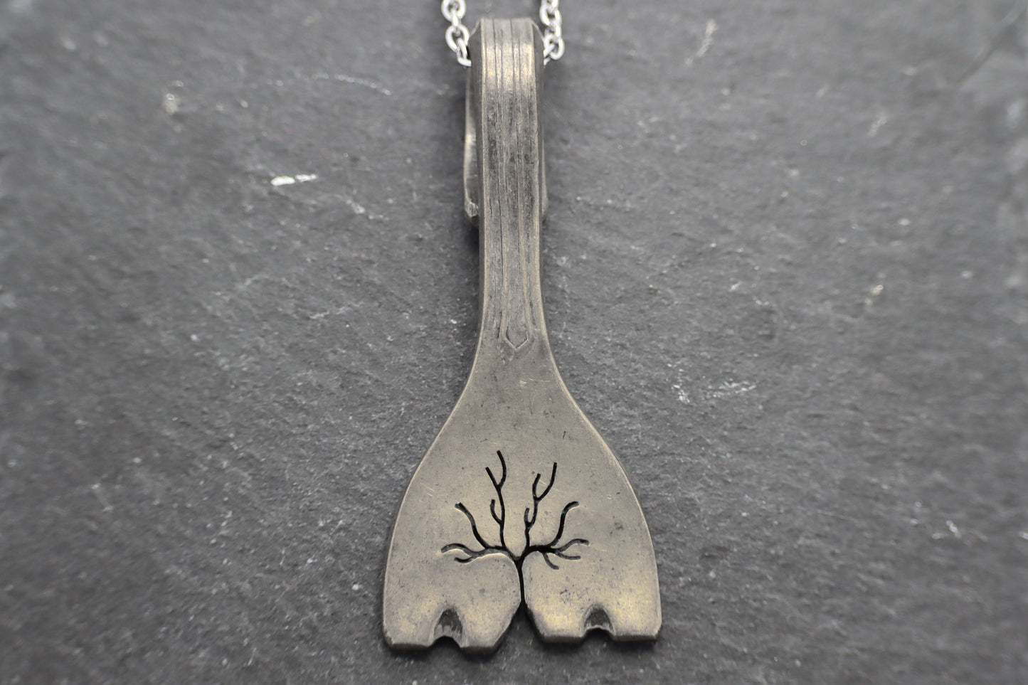 Fork Necklace Recycled