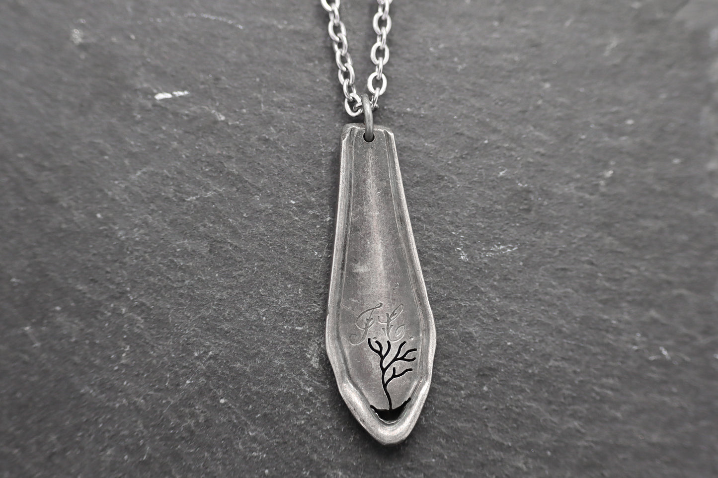 Fork Necklace Recycled