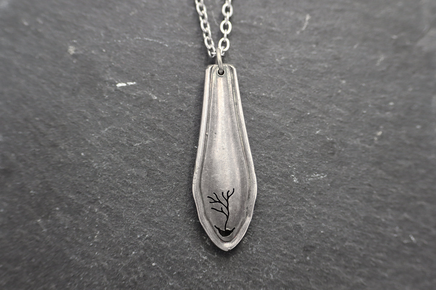 Fork Necklace Recycled