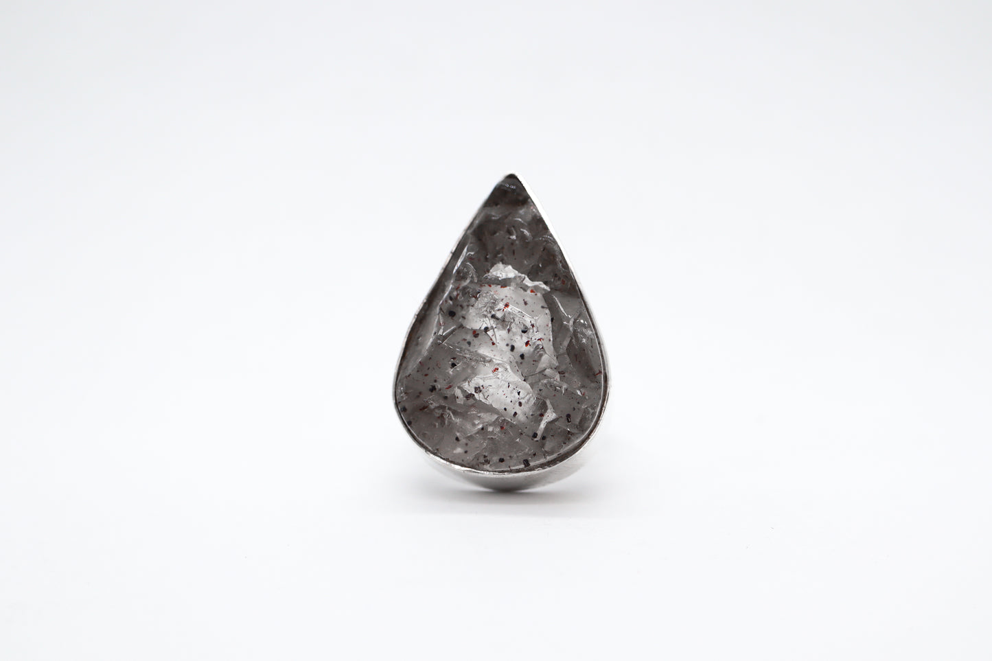 Crystal Quartz Sterling Silver Ring