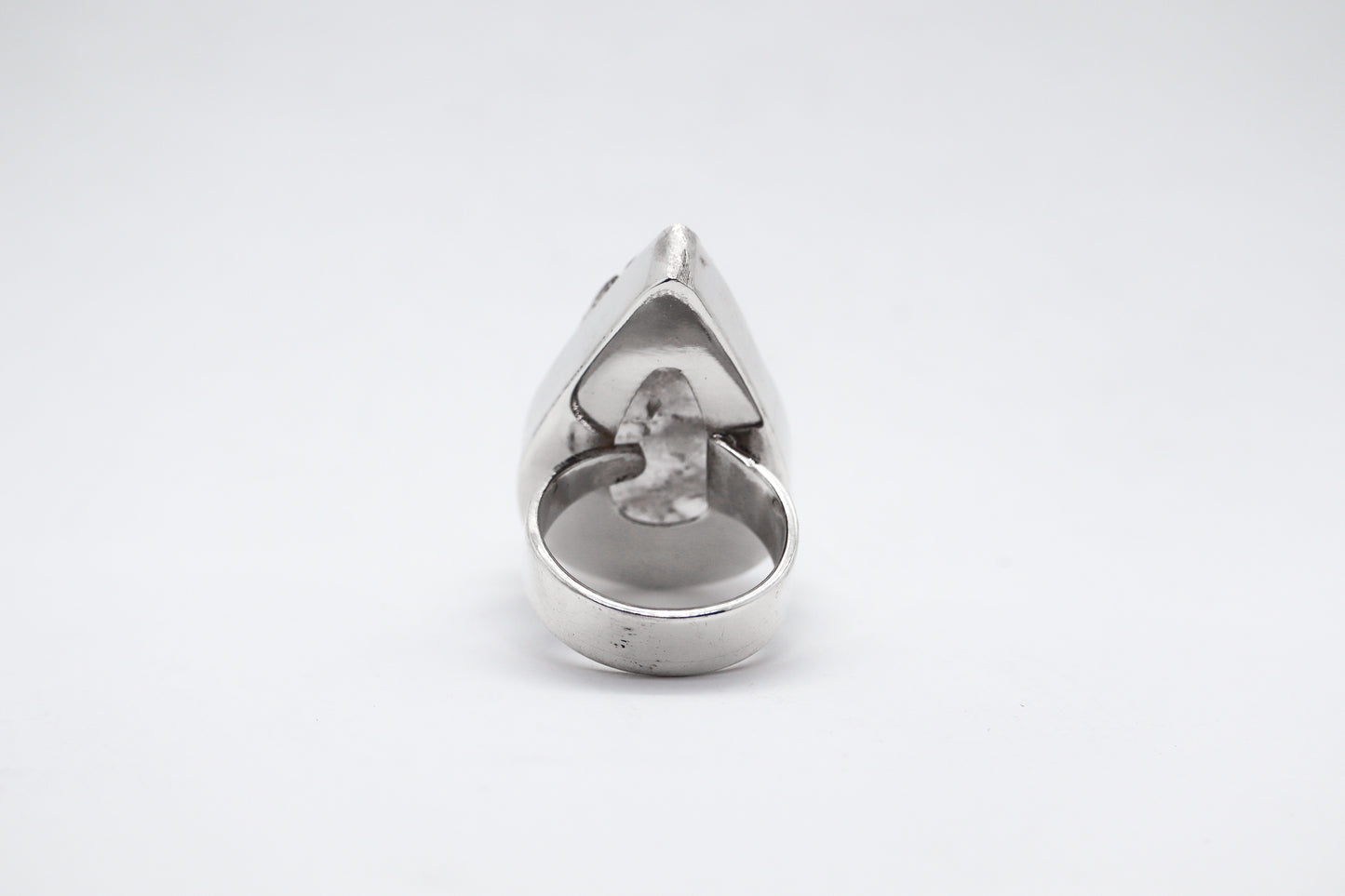 Crystal Quartz Sterling Silver Ring
