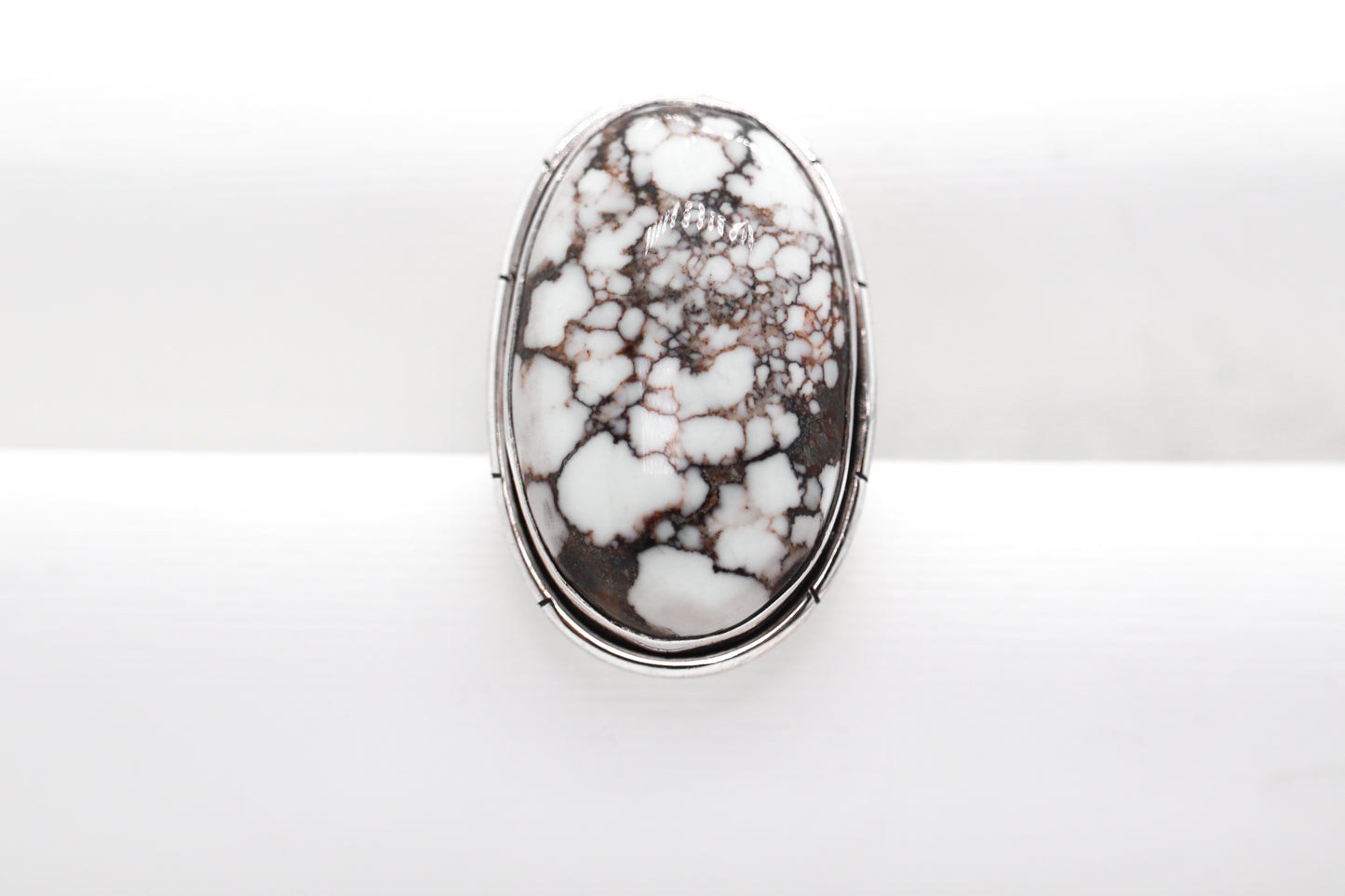Wild Horse Magnesite Sterling Silver Ring