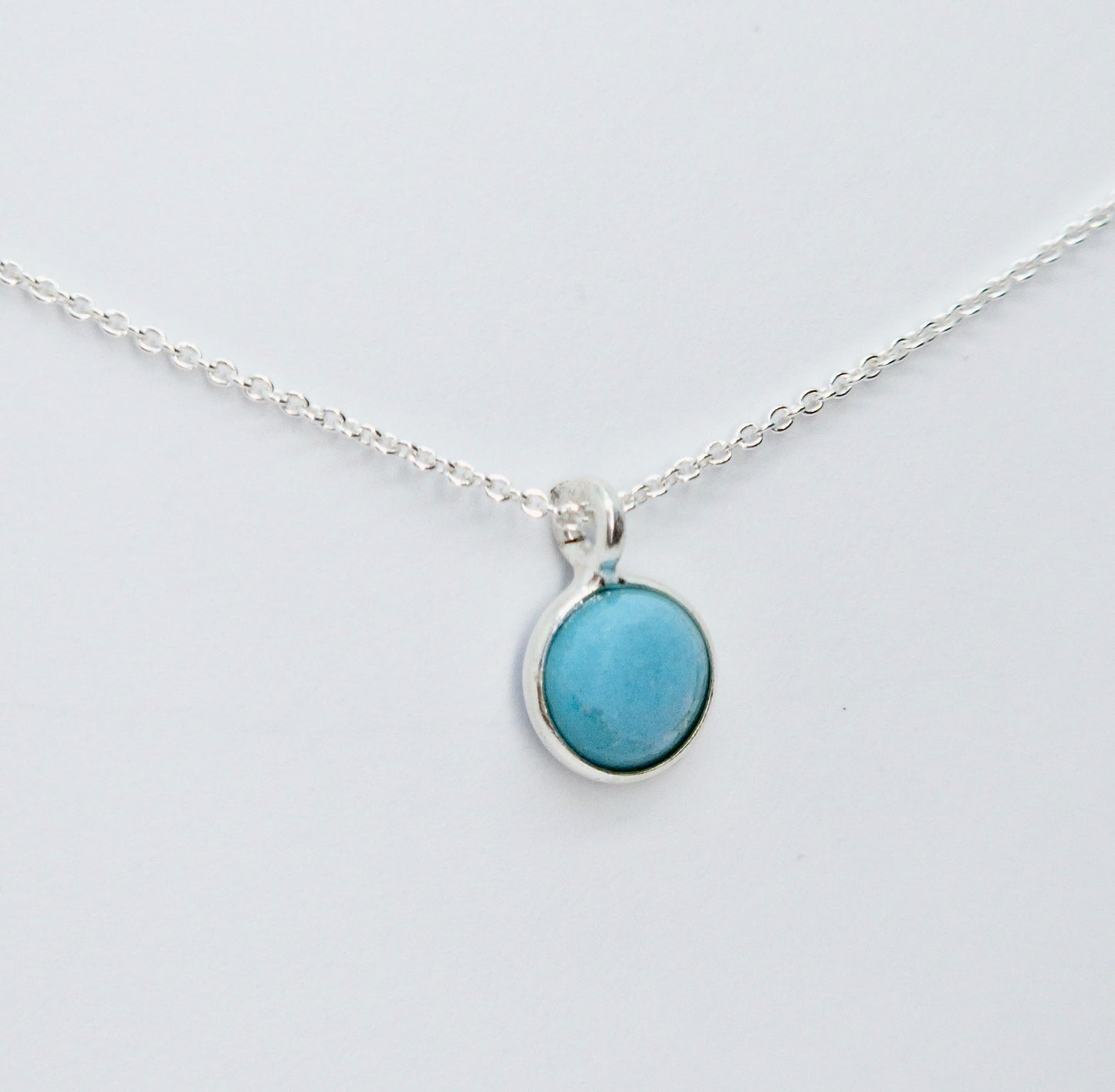 Silver Turquoise Necklace