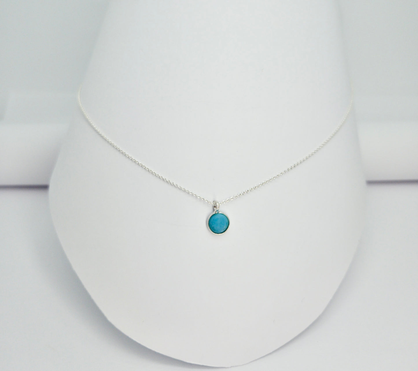 Silver Turquoise Necklace