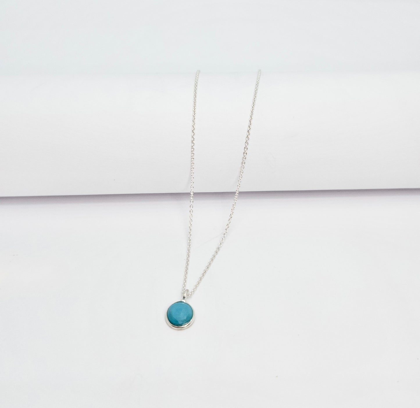 Silver Turquoise Necklace