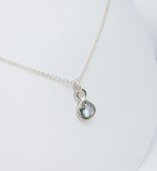 Silver Topaz Necklace