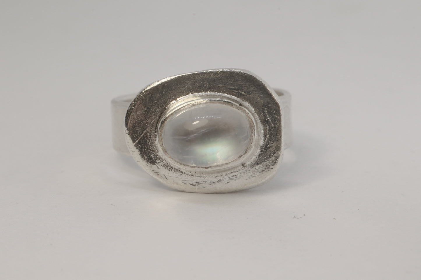 Cosmic Moonstone Ring 9.99 Silver