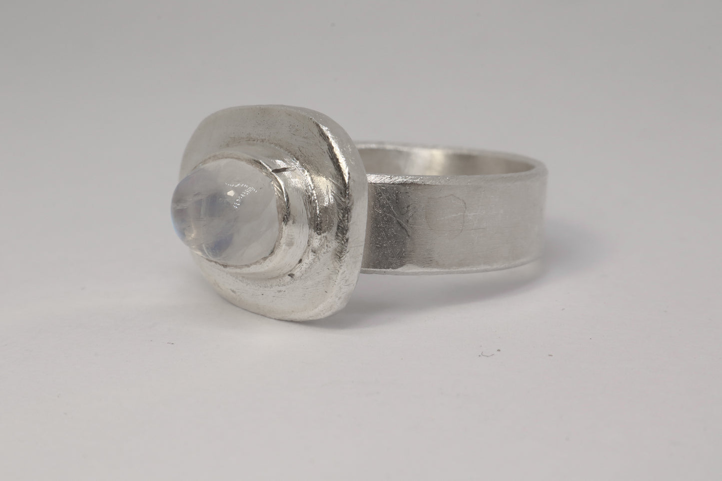 Cosmic Moonstone Ring 9.99 Silver