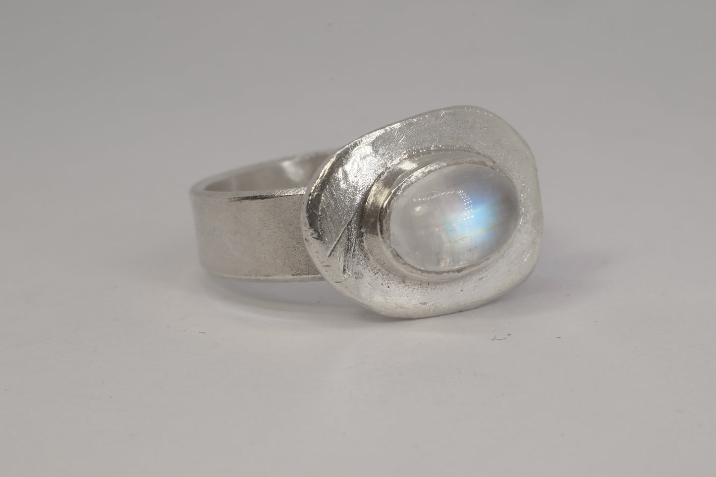 Cosmic Moonstone Ring 9.99 Silver
