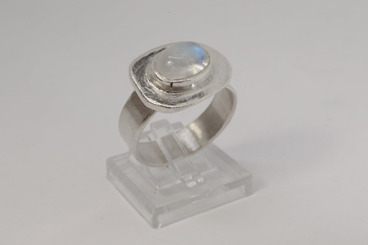 Cosmic Moonstone Ring 9.99 Silver