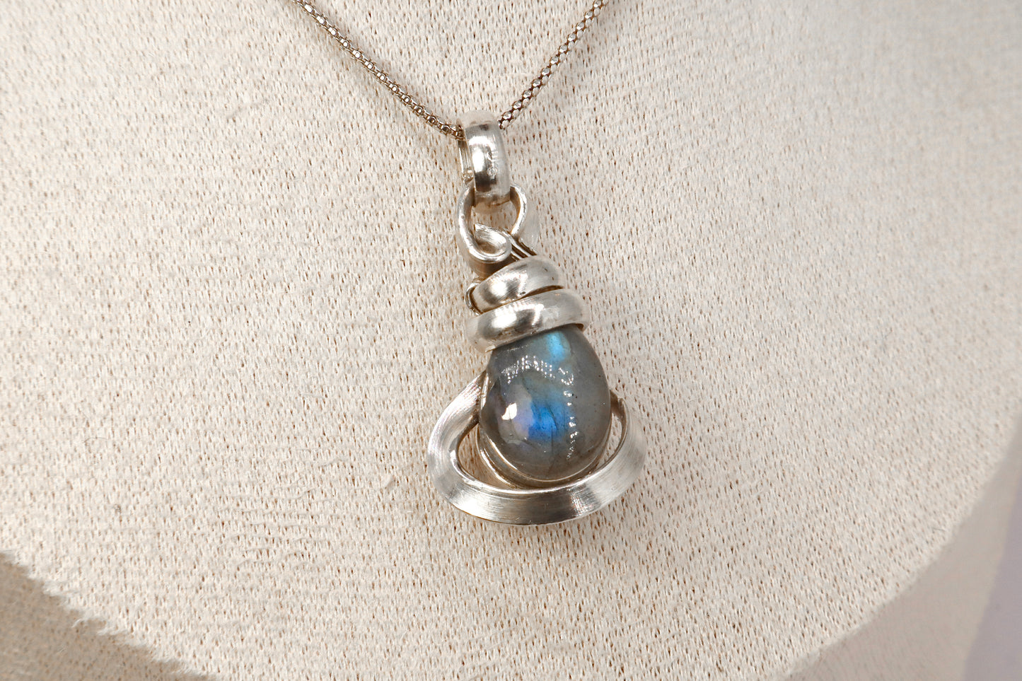 Labradorite Sterling Silver Necklace